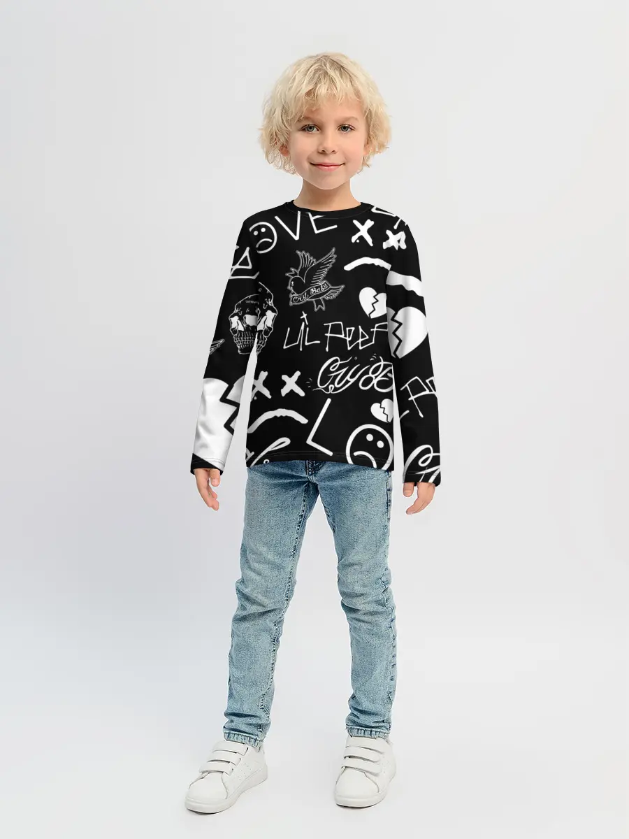 Детский лонгслив / Lil Peep