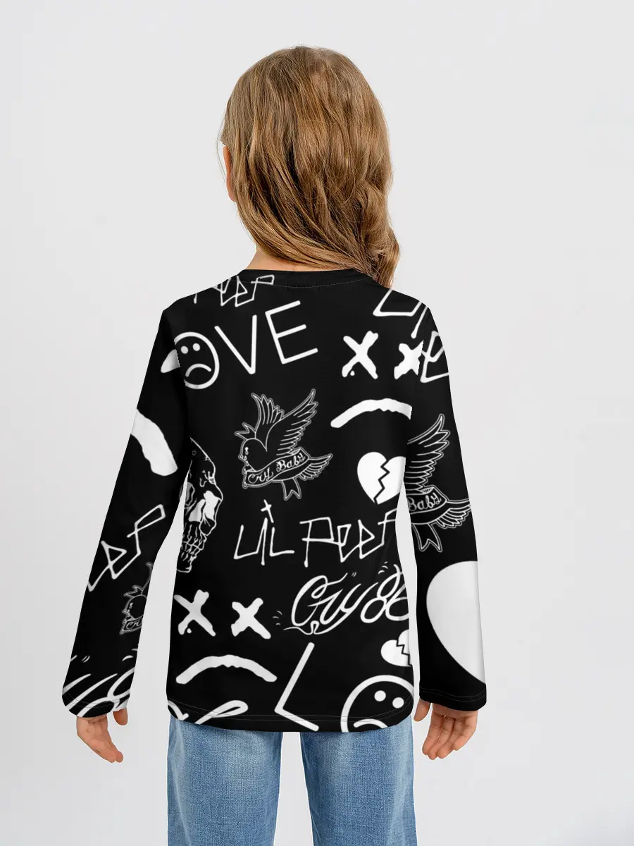 Детский лонгслив / Lil Peep