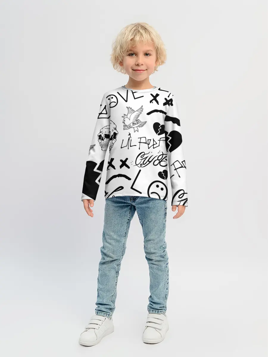 Детский лонгслив / Lil Peep