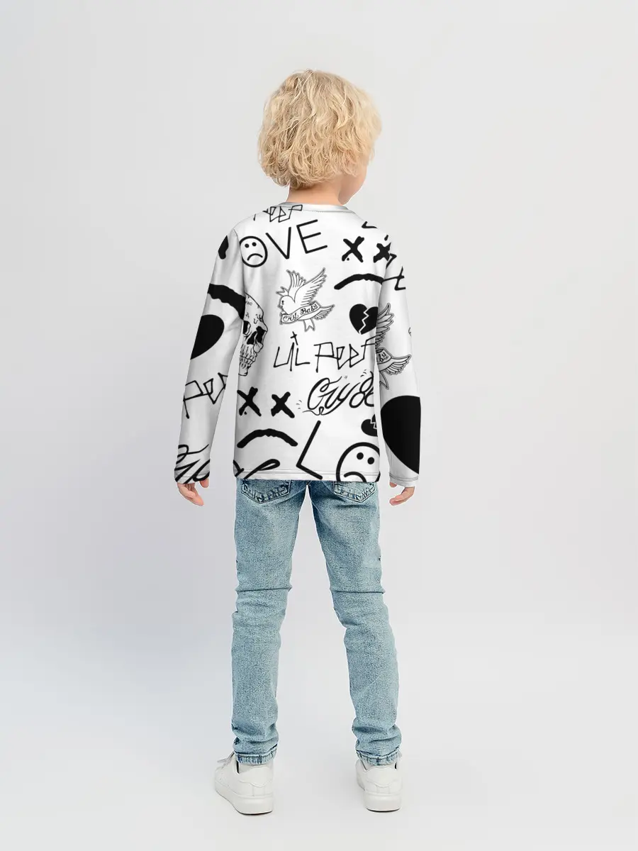 Детский лонгслив / Lil Peep