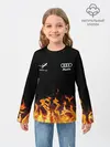 Детский лонгслив / Audi Ауди