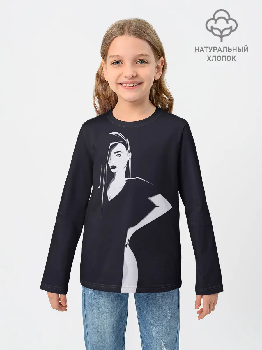 Детский лонгслив / Girl