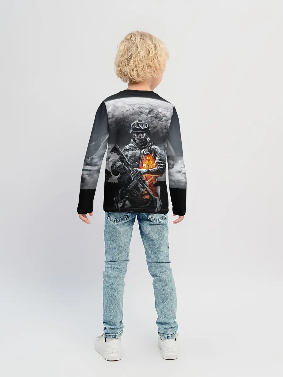 Детский лонгслив / Battlefield