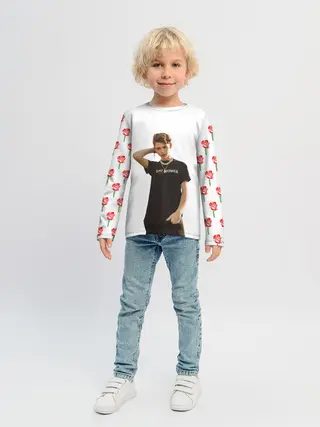 Детский лонгслив / ТИКТОКЕР - PAYTON MOORMEIE.