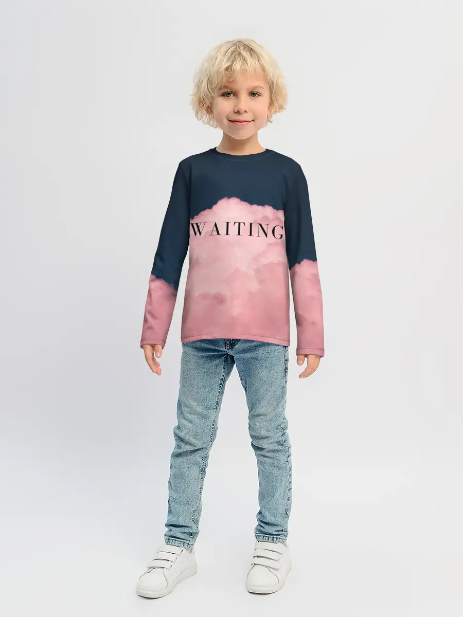 Детский лонгслив / WAITING