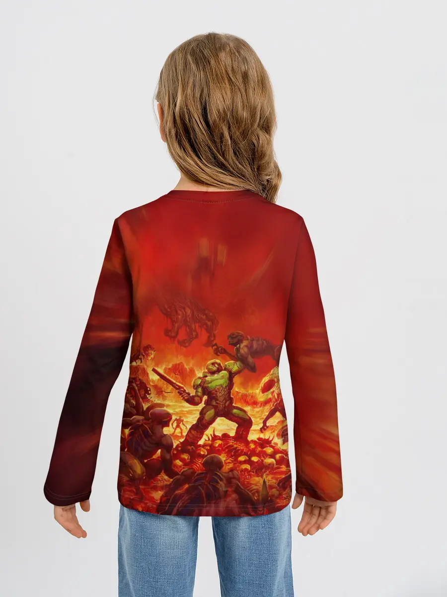 Детский лонгслив / DOOM