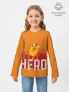 Детский лонгслив / HERO.Джейк