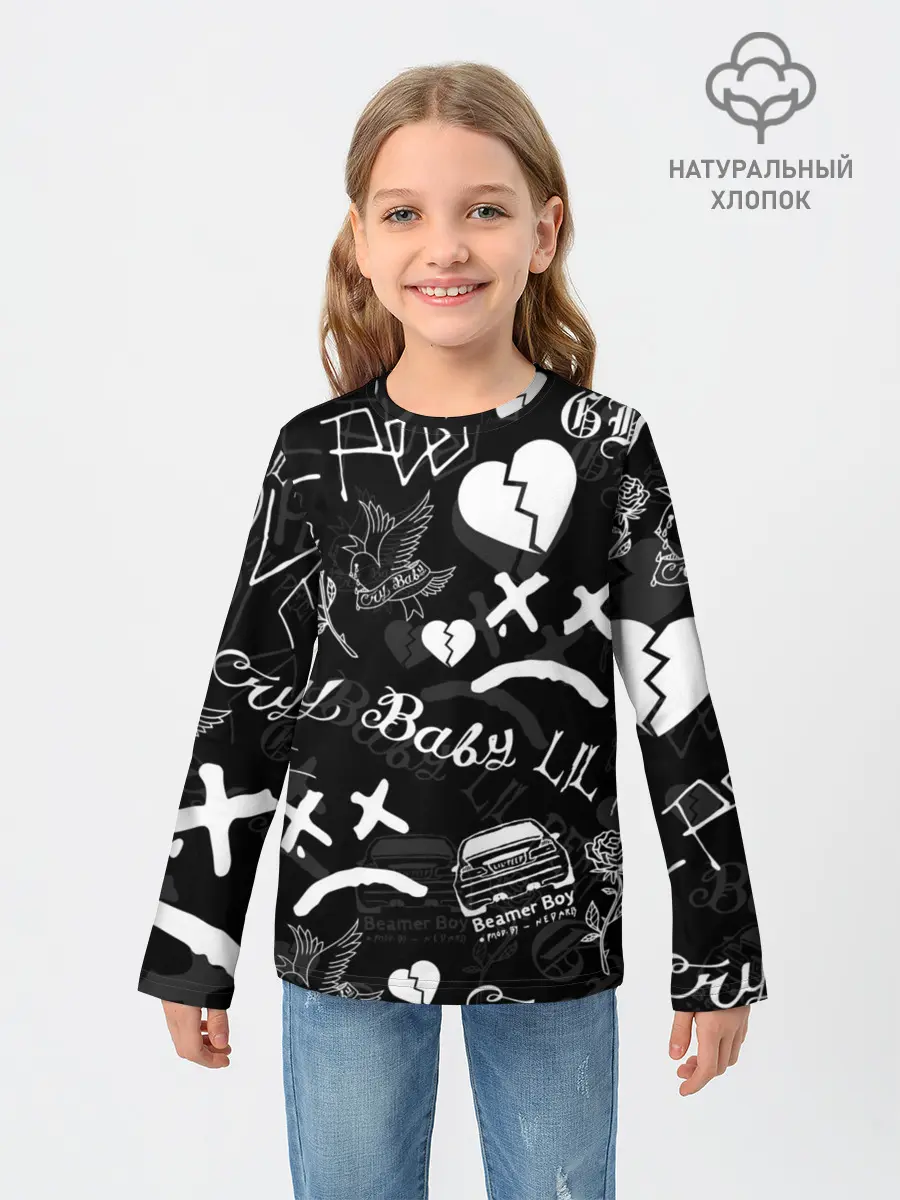 Детский лонгслив / LIL PEEP