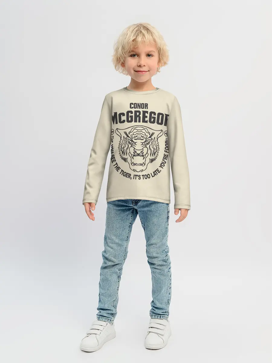 Детский лонгслив / Conor McGregor