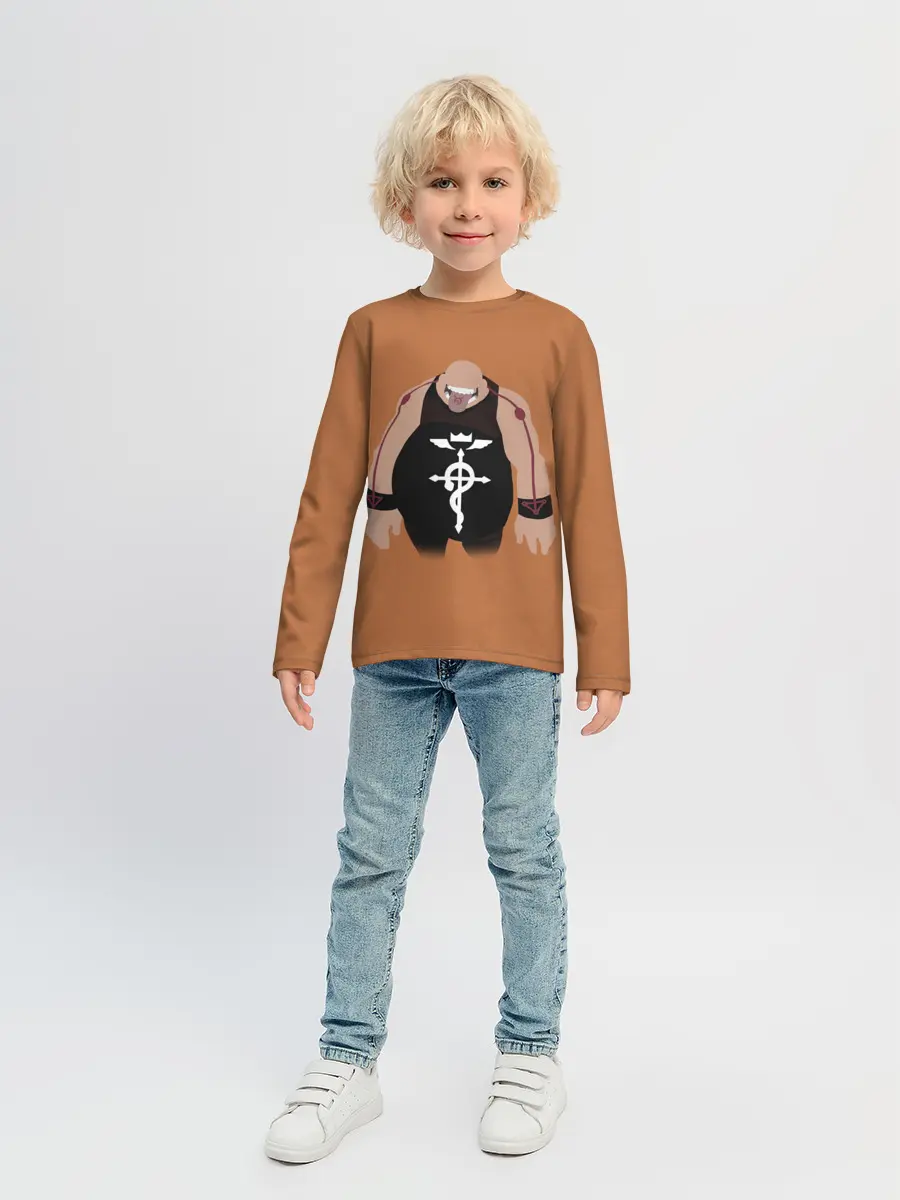 Детский лонгслив / Стальной алхимик