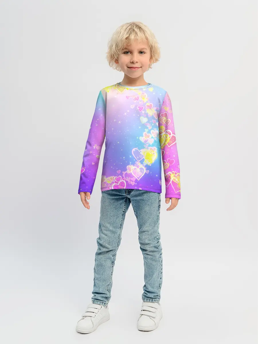 Детский лонгслив / ЛЮБОВЬ ГРАДИЕНТ