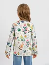 Детский лонгслив / Цветочный орнамент