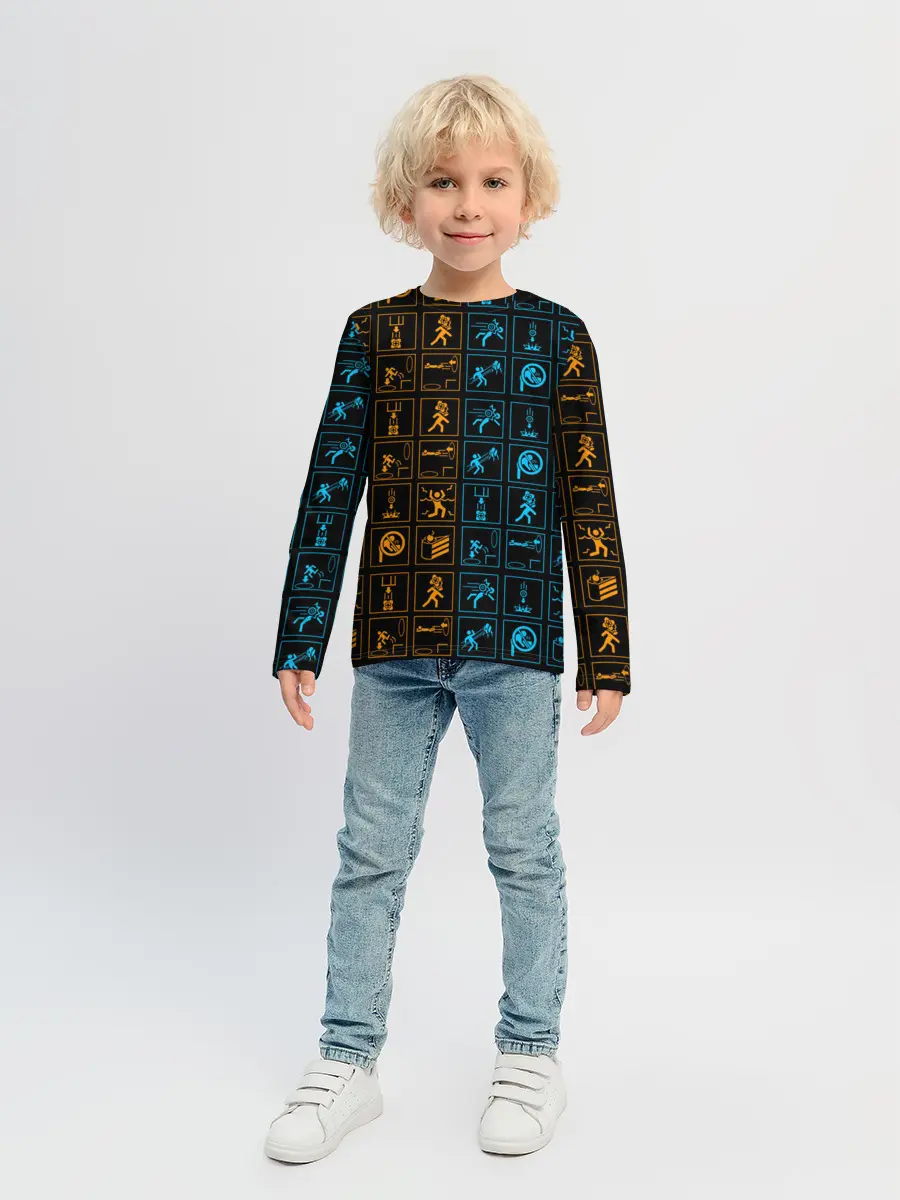 Детский лонгслив / PORTAL ICONS | ПОРТАЛ ИКОНКИ