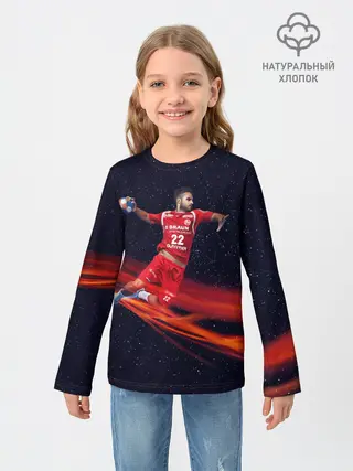 Детский лонгслив / Гандболист
