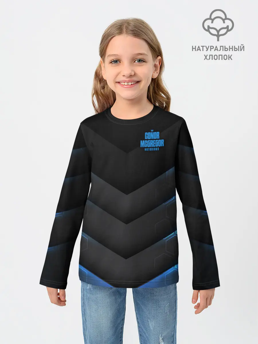 Детский лонгслив / Conor McGregor