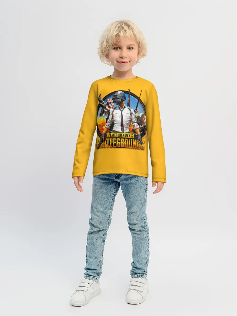 Детский лонгслив / PUBG