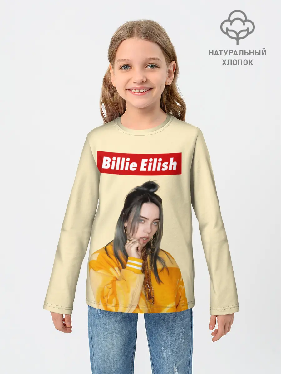 Детский лонгслив / BILLIE EILISH.