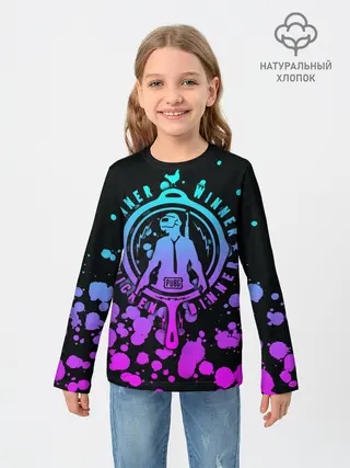 Детский лонгслив / PUBG