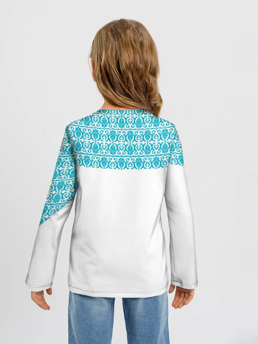 Детский лонгслив / Казахстан Форма