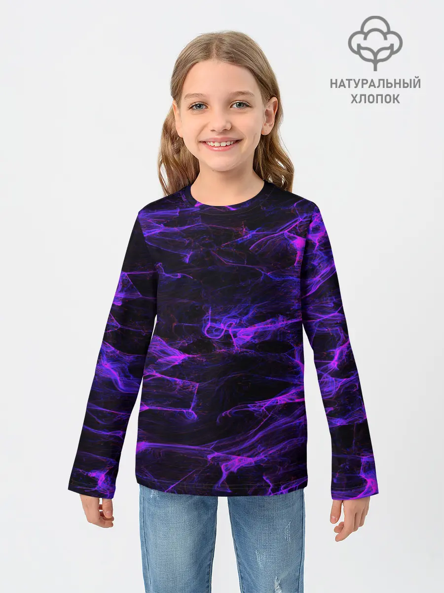 Детский лонгслив / текстуры