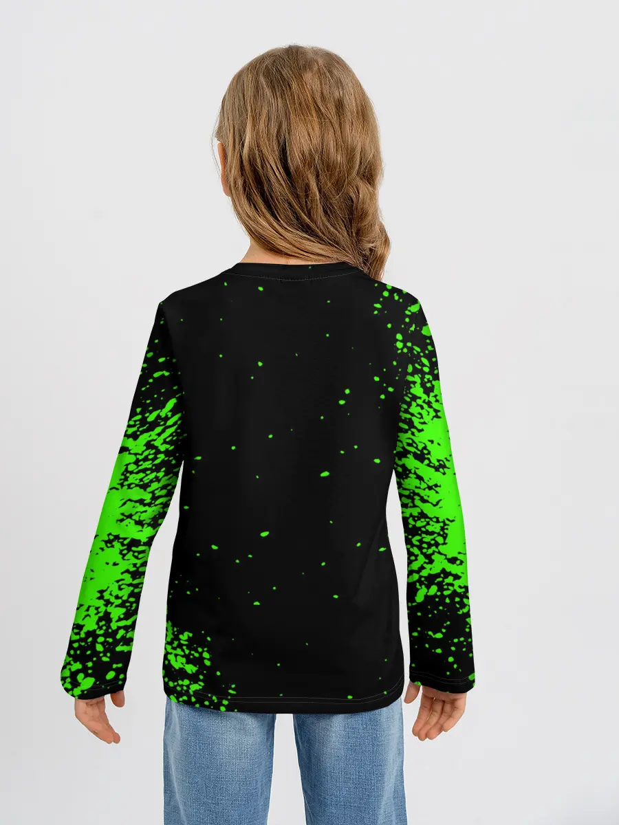 Детский лонгслив / nCoV | КОРОНАВИРУС