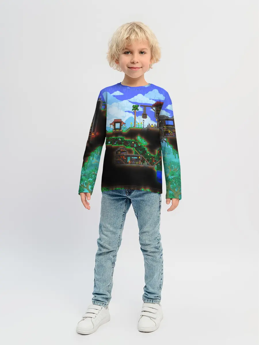 Детский лонгслив / TERRARIA