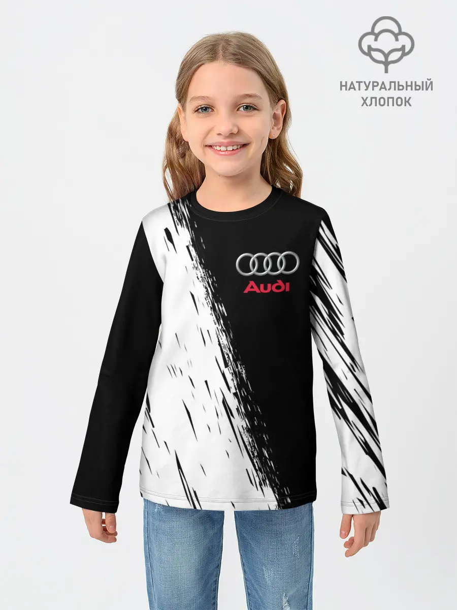 Детский лонгслив / AUDI | АУДИ