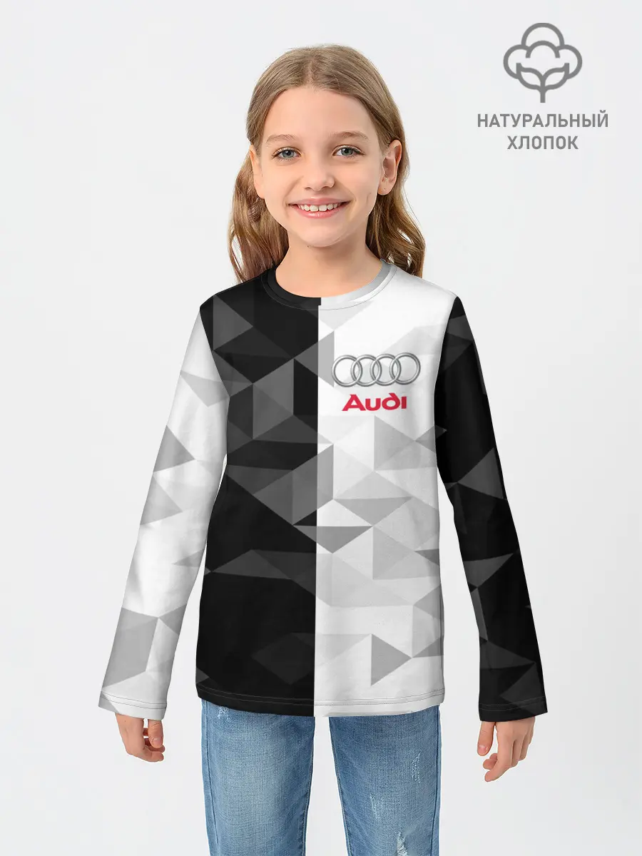 Детский лонгслив / AUDI | АУДИ