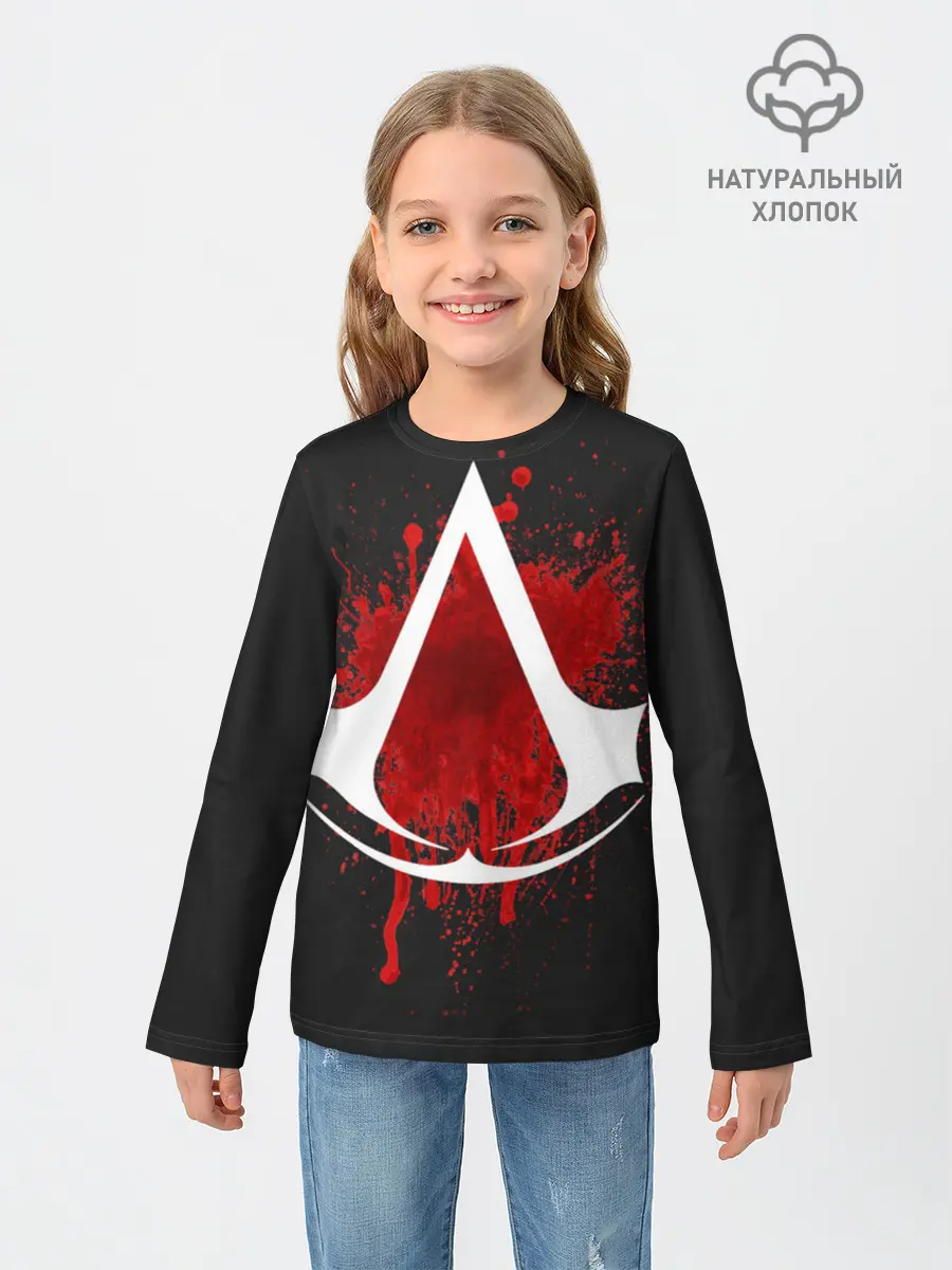 Детский лонгслив / Assassins Creed