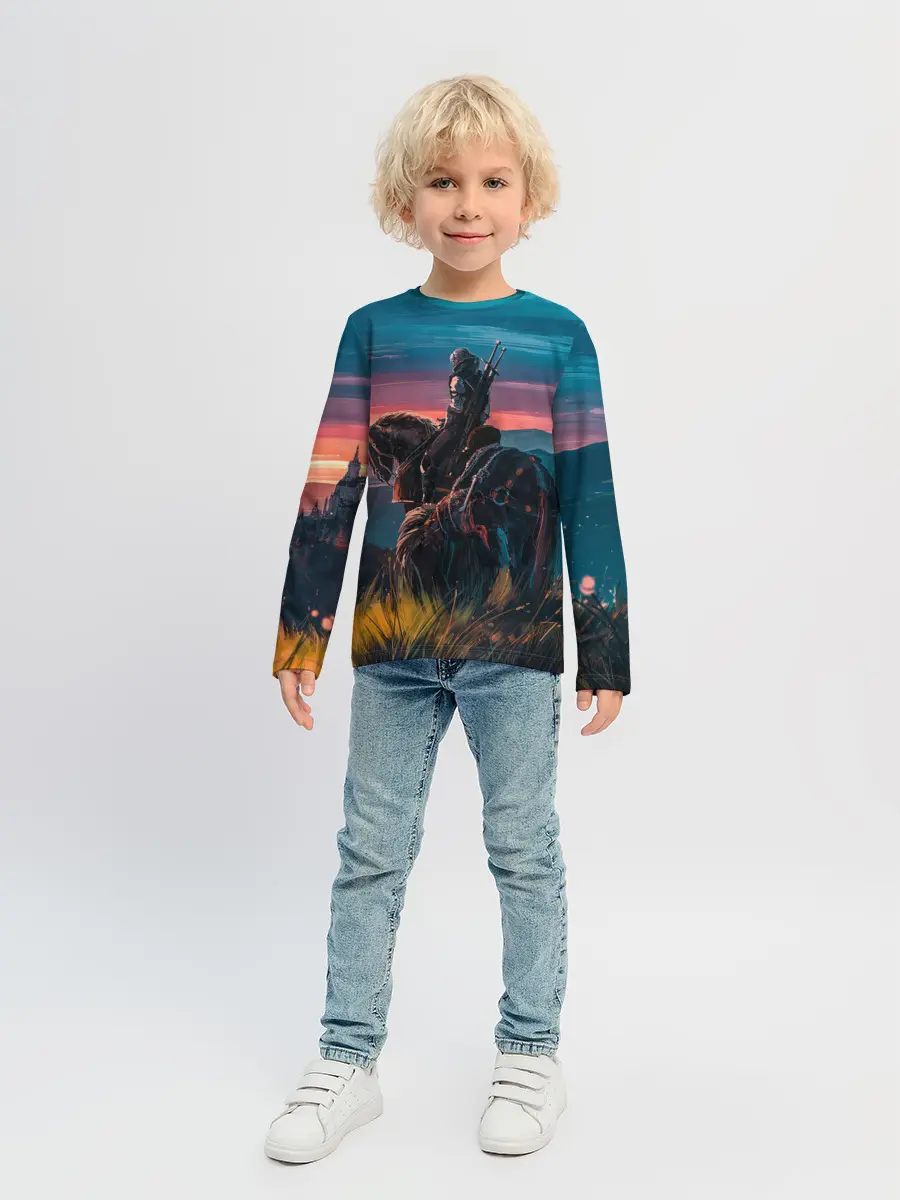 Детский лонгслив / The Witcher