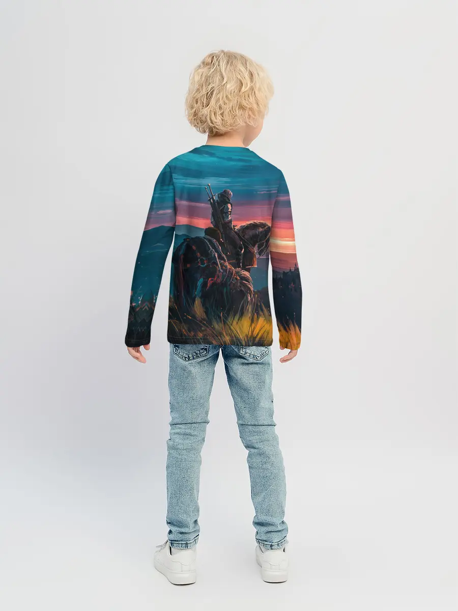 Детский лонгслив / The Witcher