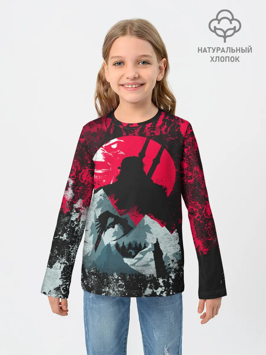 Детский лонгслив / Ведьмак