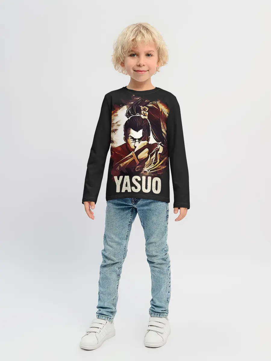 Детский лонгслив / Yasuo