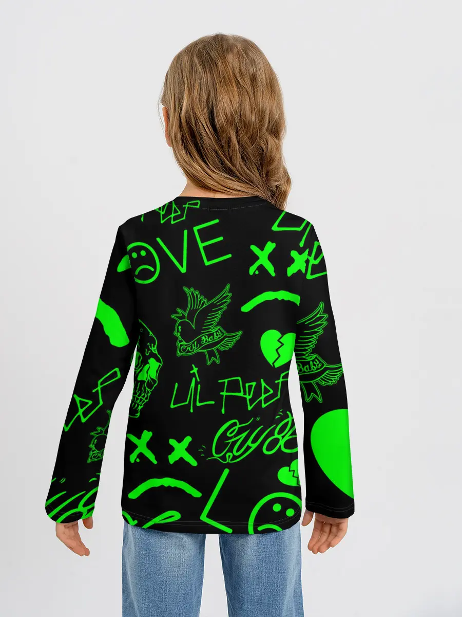 Детский лонгслив / Lil Peep