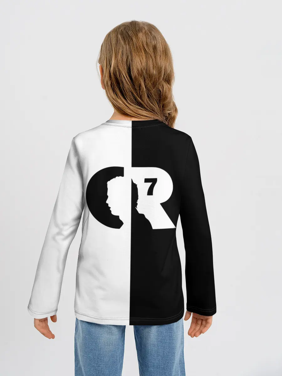 Детский лонгслив / Cristiano Ronaldo