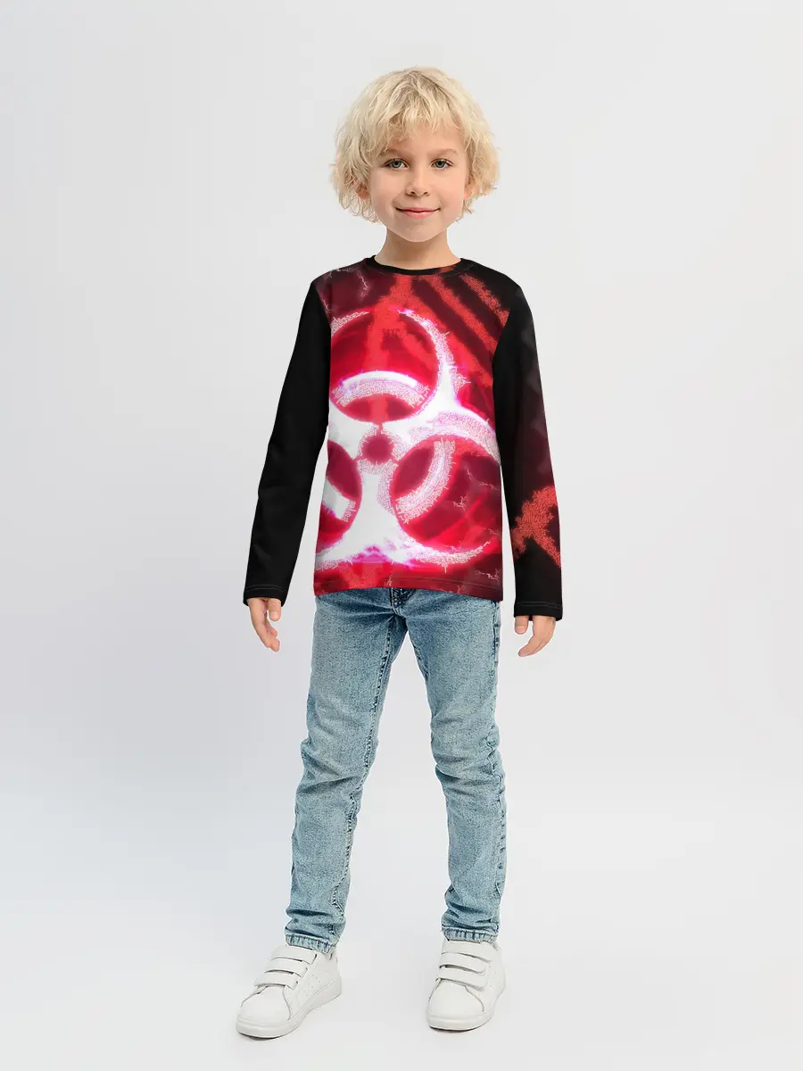 Детский лонгслив / Plague Inc ShB