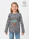 Детский лонгслив / лягушка-портал