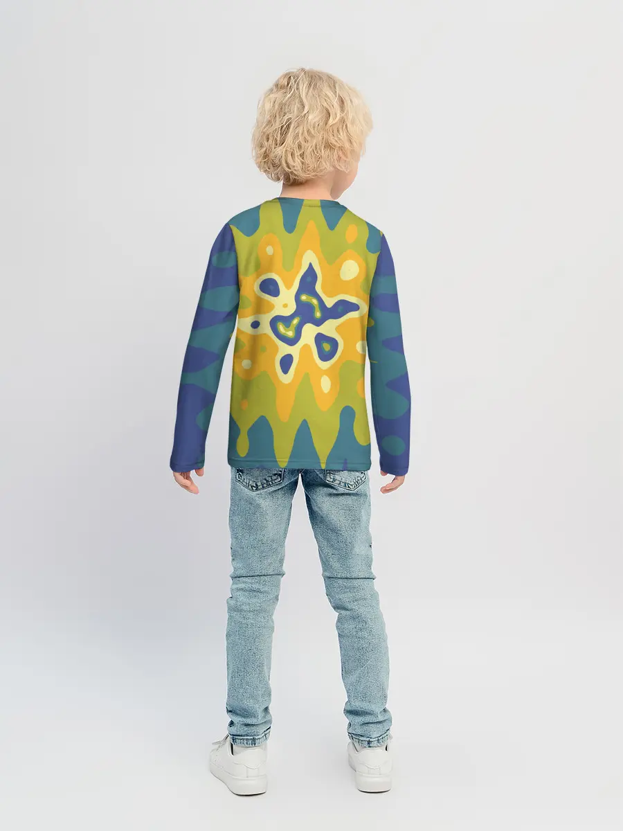 Детский лонгслив / Время приключений