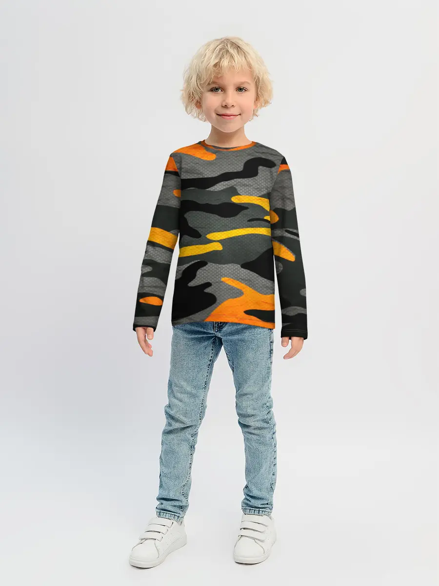 Детский лонгслив / КАМУФЛЯЖ АРМЕЙСКИЙ