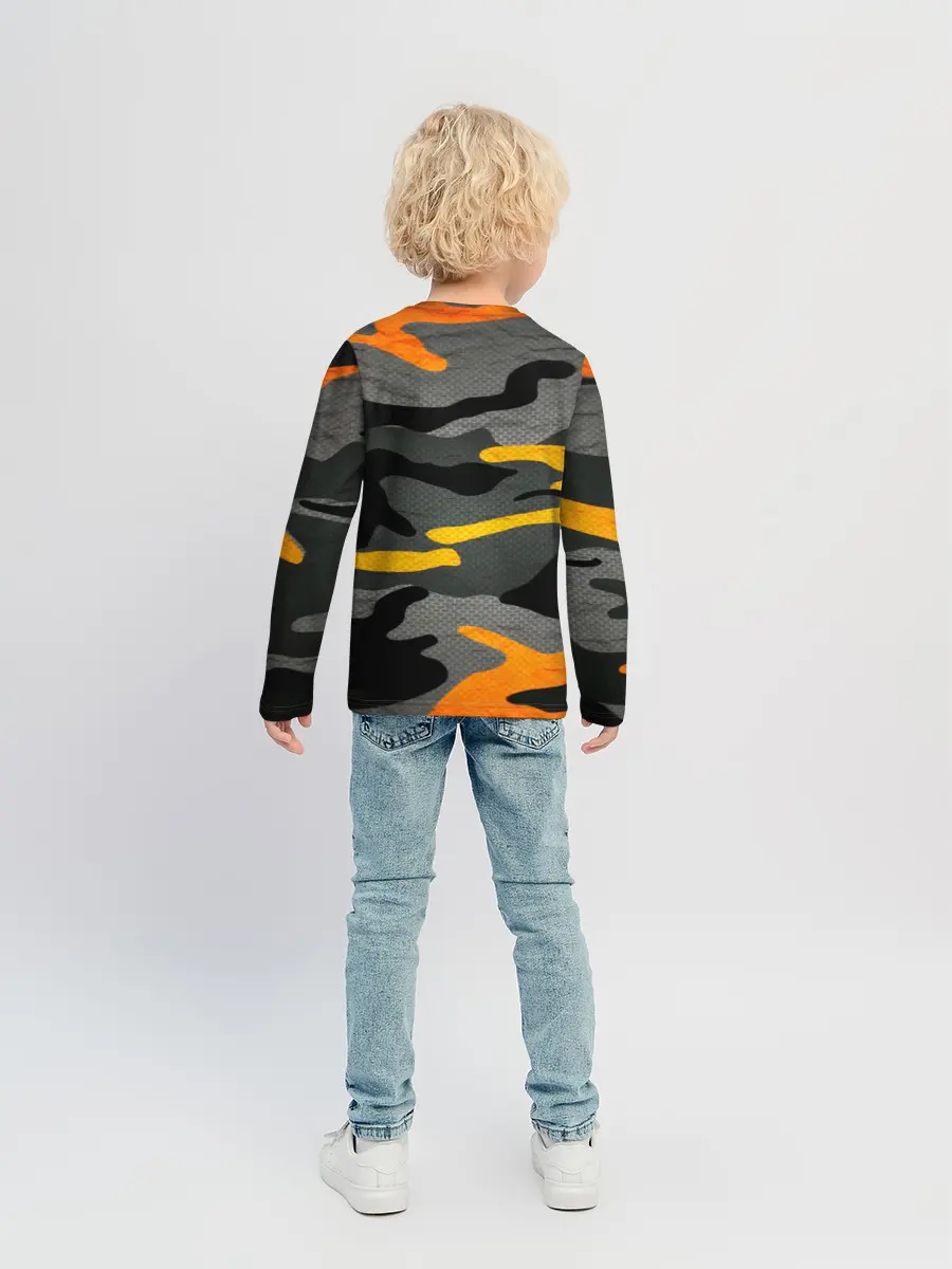 Детский лонгслив / КАМУФЛЯЖ АРМЕЙСКИЙ