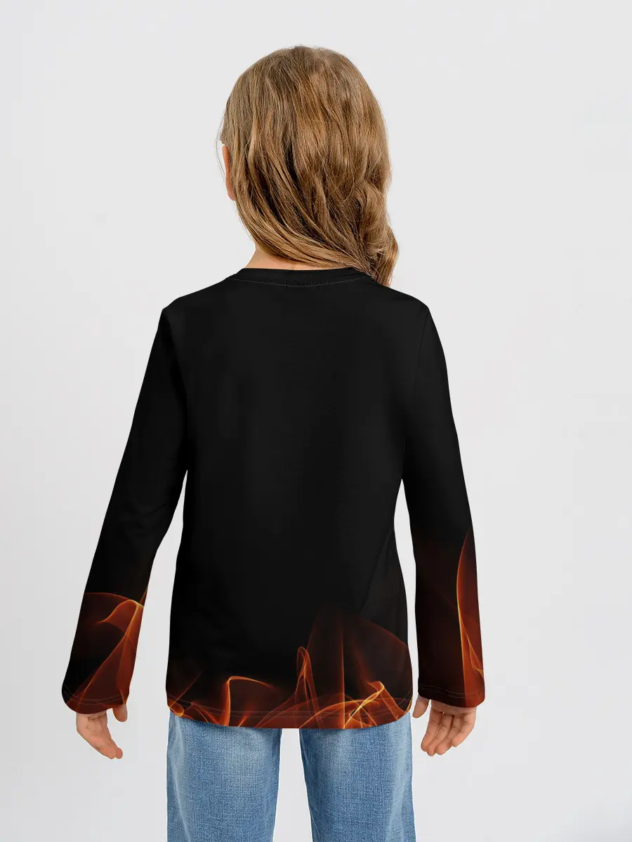 Детский лонгслив / Горячее сердце