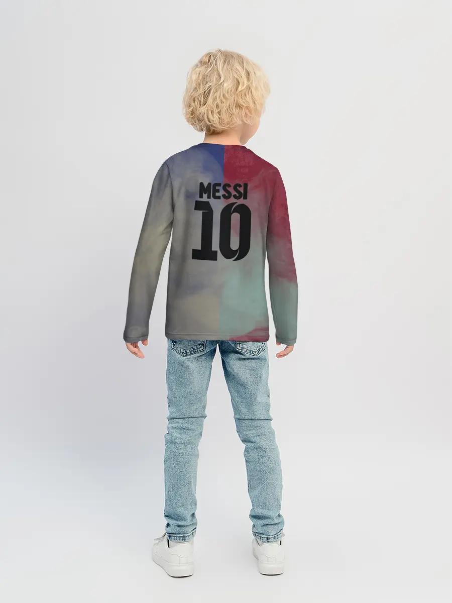 Детский лонгслив / Messi