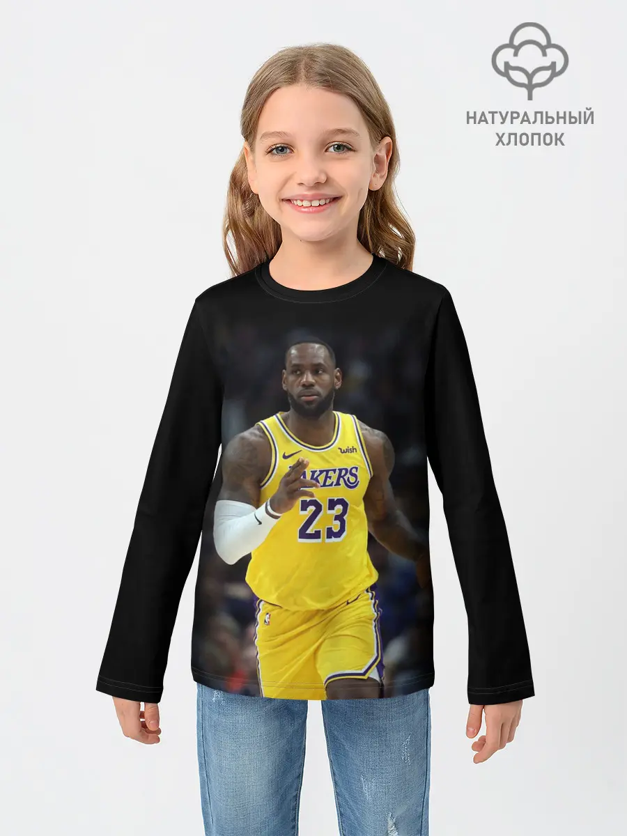Детский лонгслив / Леброн Джеймс