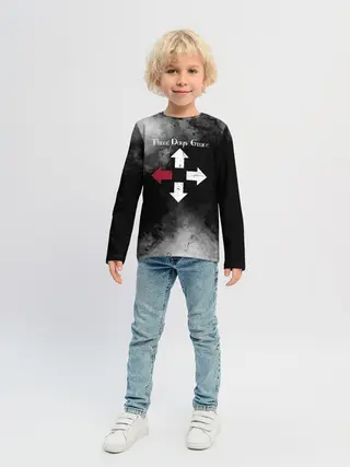 Детский лонгслив / Three Days Grace