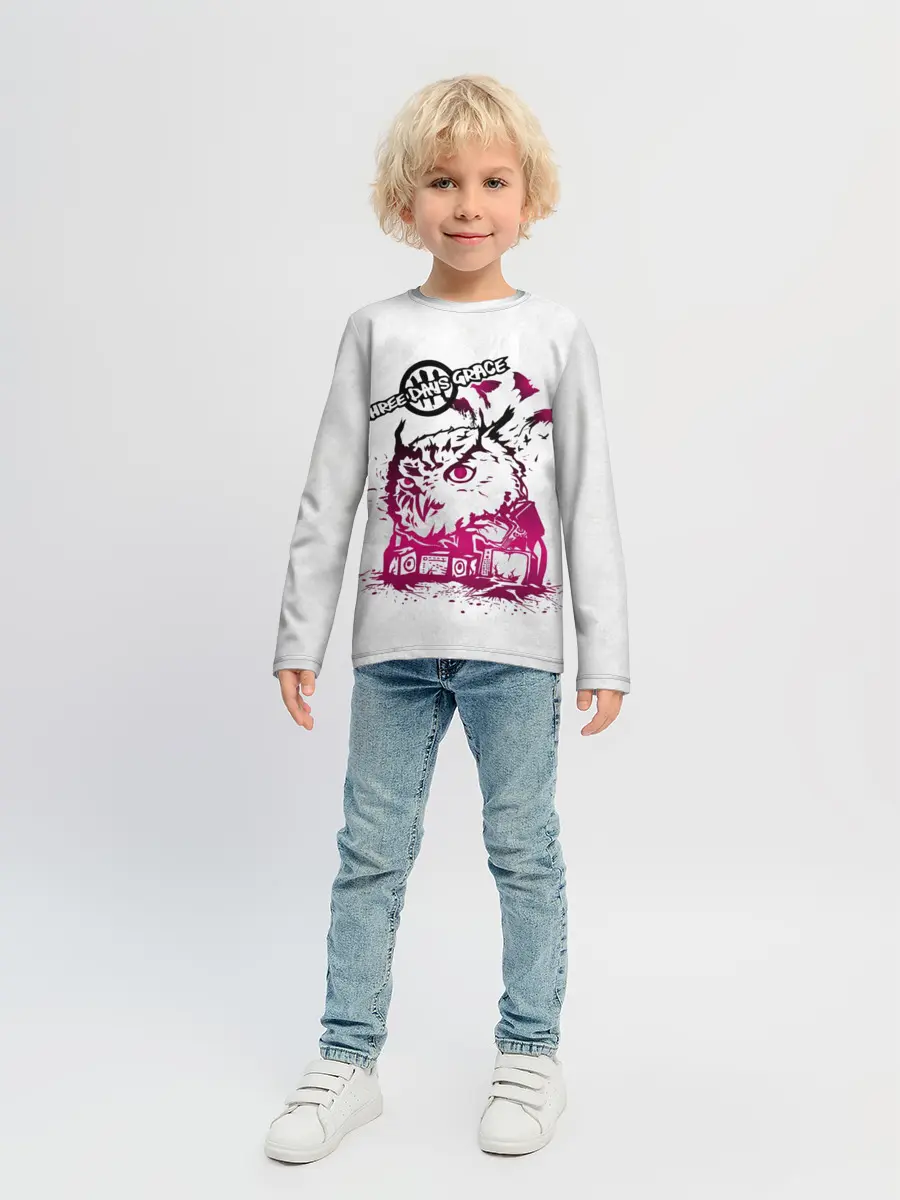 Детский лонгслив / Three days grace