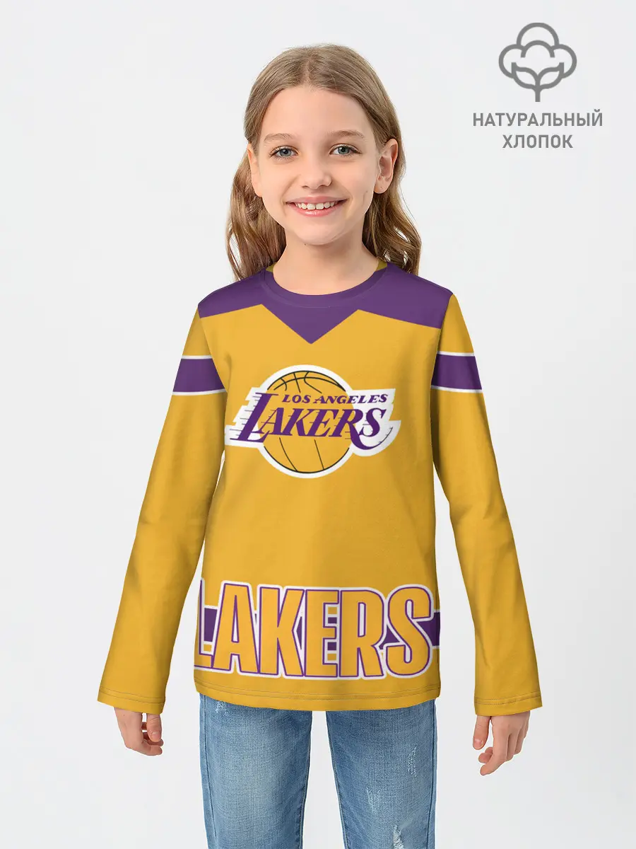 Детский лонгслив / Los Angeles Lakers
