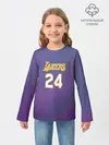 Детский лонгслив / Los Angeles Lakers / Kobe Brya