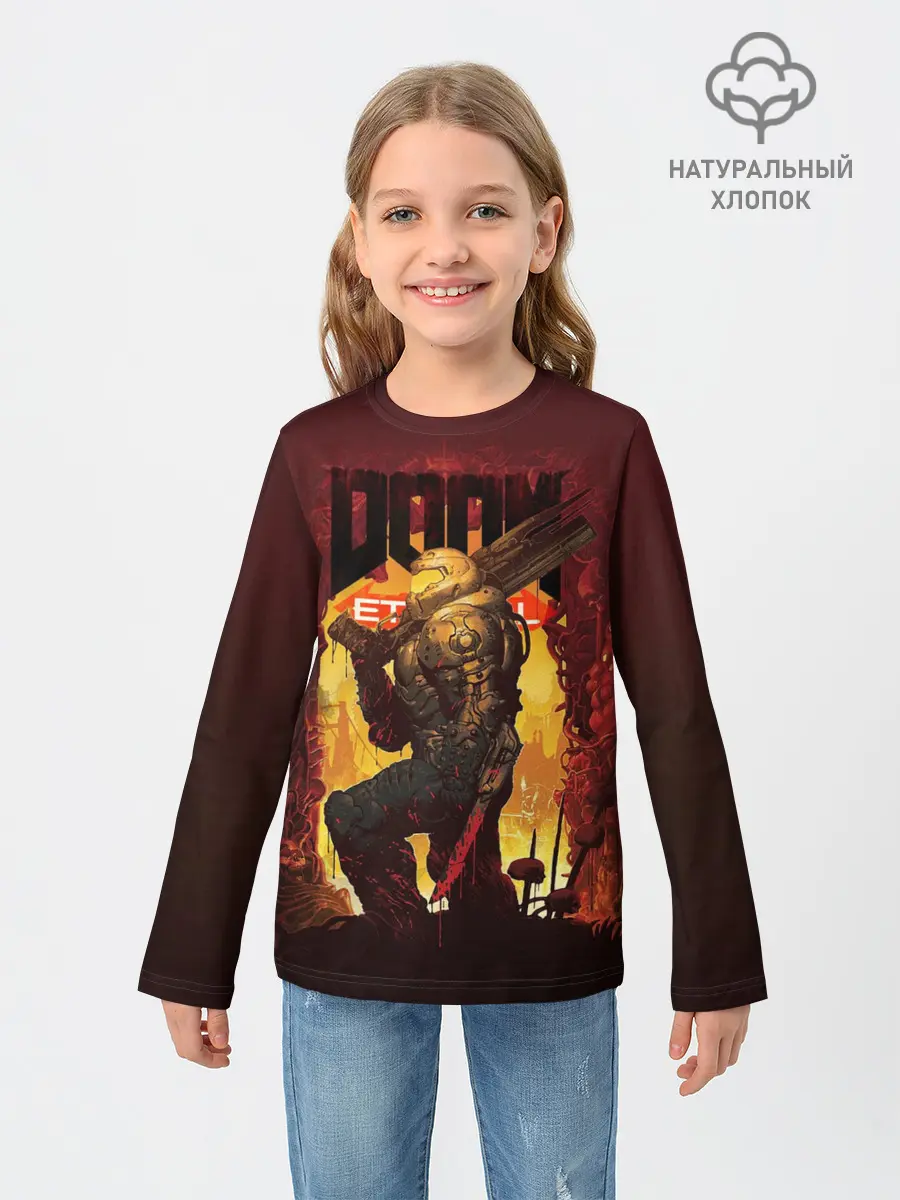 Детский лонгслив / Doom Eternal