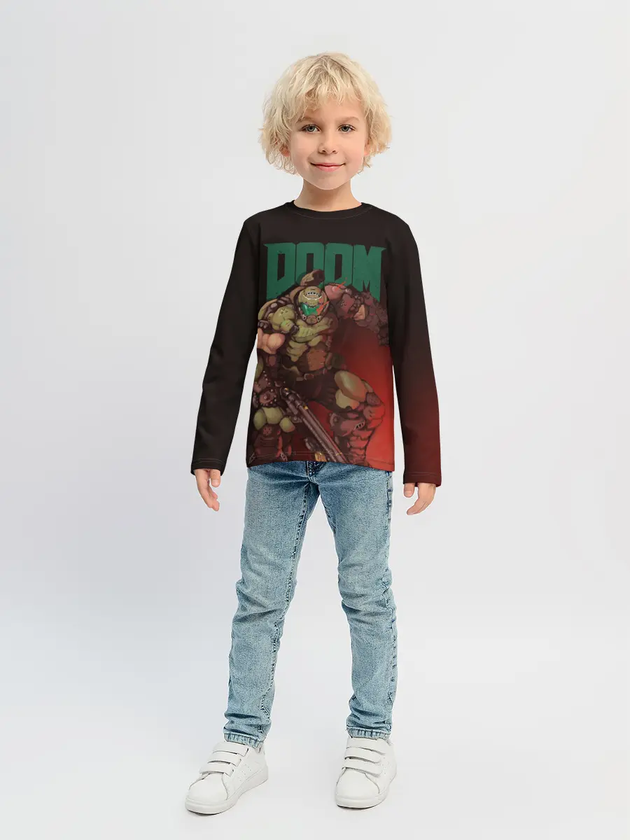 Детский лонгслив / Doom