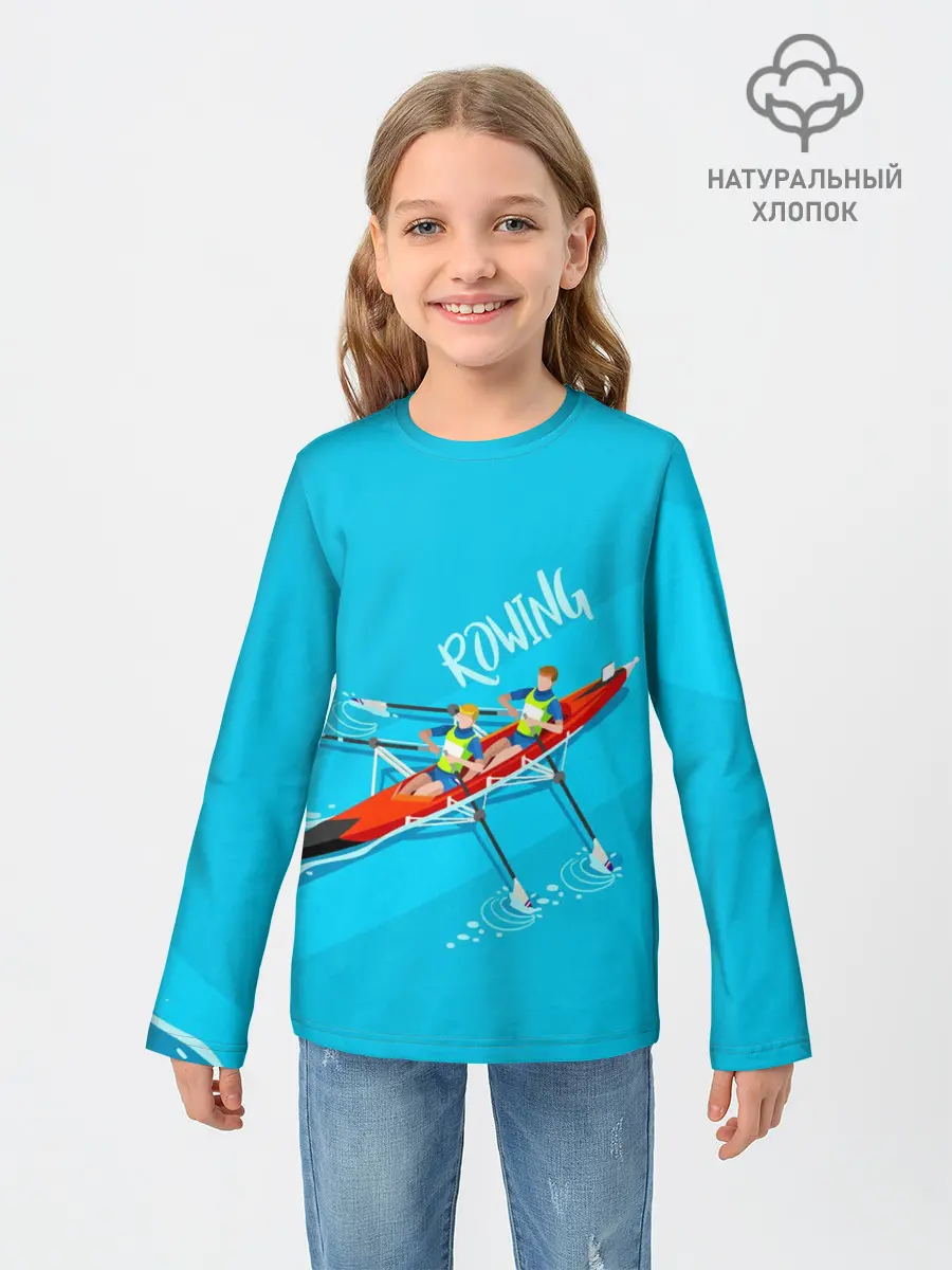 Детский лонгслив / Rowers